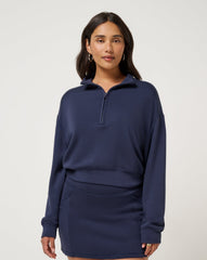 Skyloft Soft Echo Half Zip| Travis Mathew