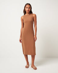 Cloud Rib Hadley Wood Dress| Travis Mathew