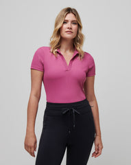 Moveknit Vneck Polo| Travis Mathew
