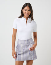 Sunfire Zip Polo| Travis Mathew