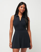 Moveknit Sleeveless Polo Dress| Travis Mathew