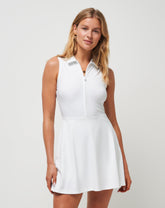 Moveknit Sleeveless Polo Dress| Travis Mathew
