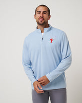 Philadelphia Phillies Time To Tailgate Quarter Zip| Travis Mathew
