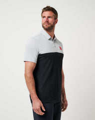 Nebraska Drop Back Polo| Travis Mathew