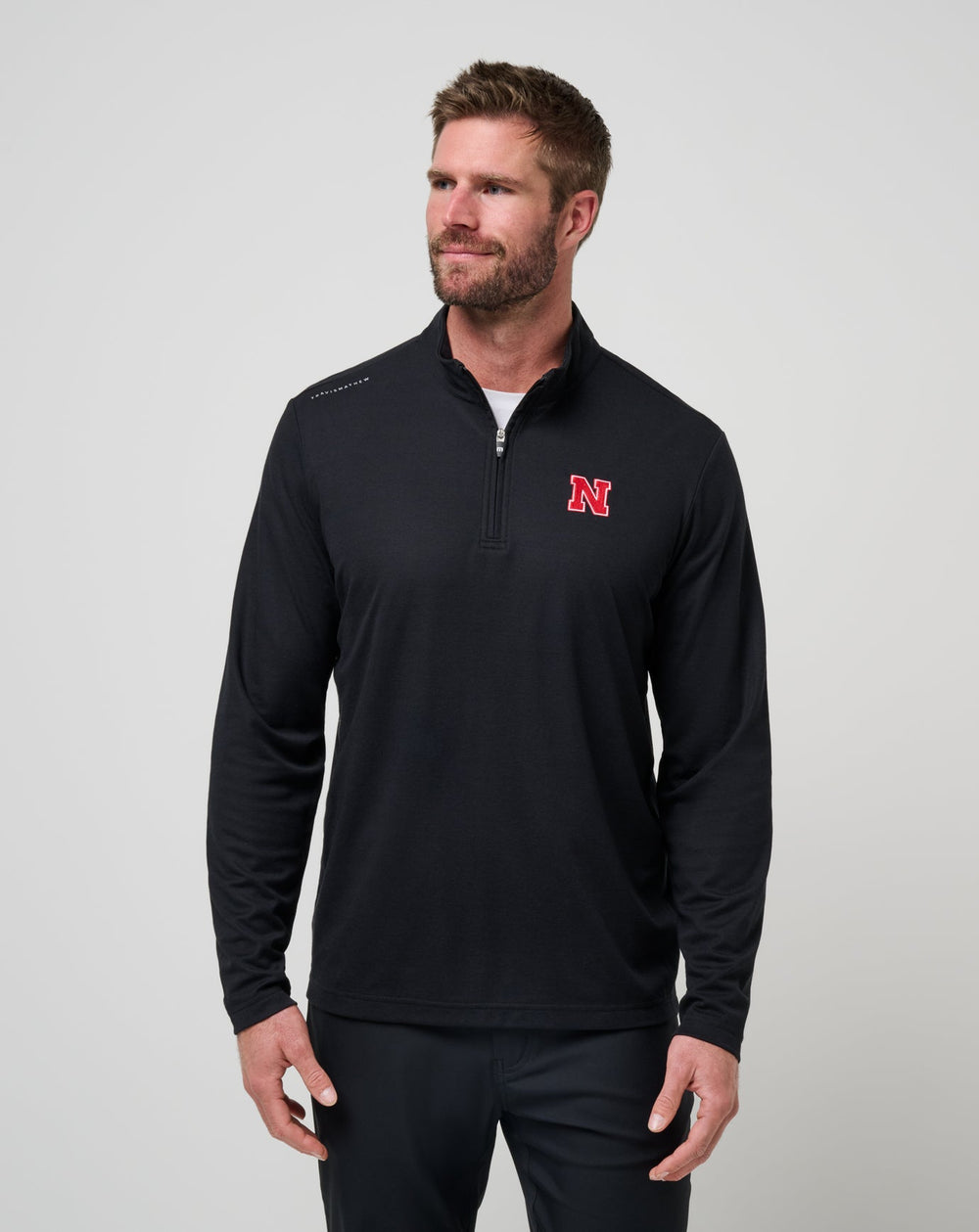 Nebraska Time To Tailgate Quarter Zip| Travis Mathew