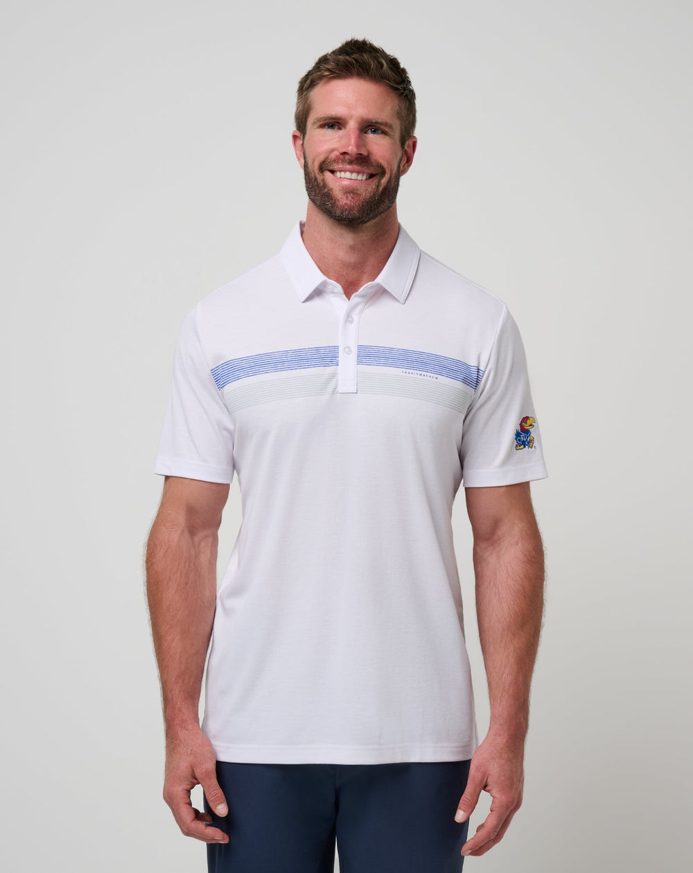Kansas Top Recruit Polo| Travis Mathew