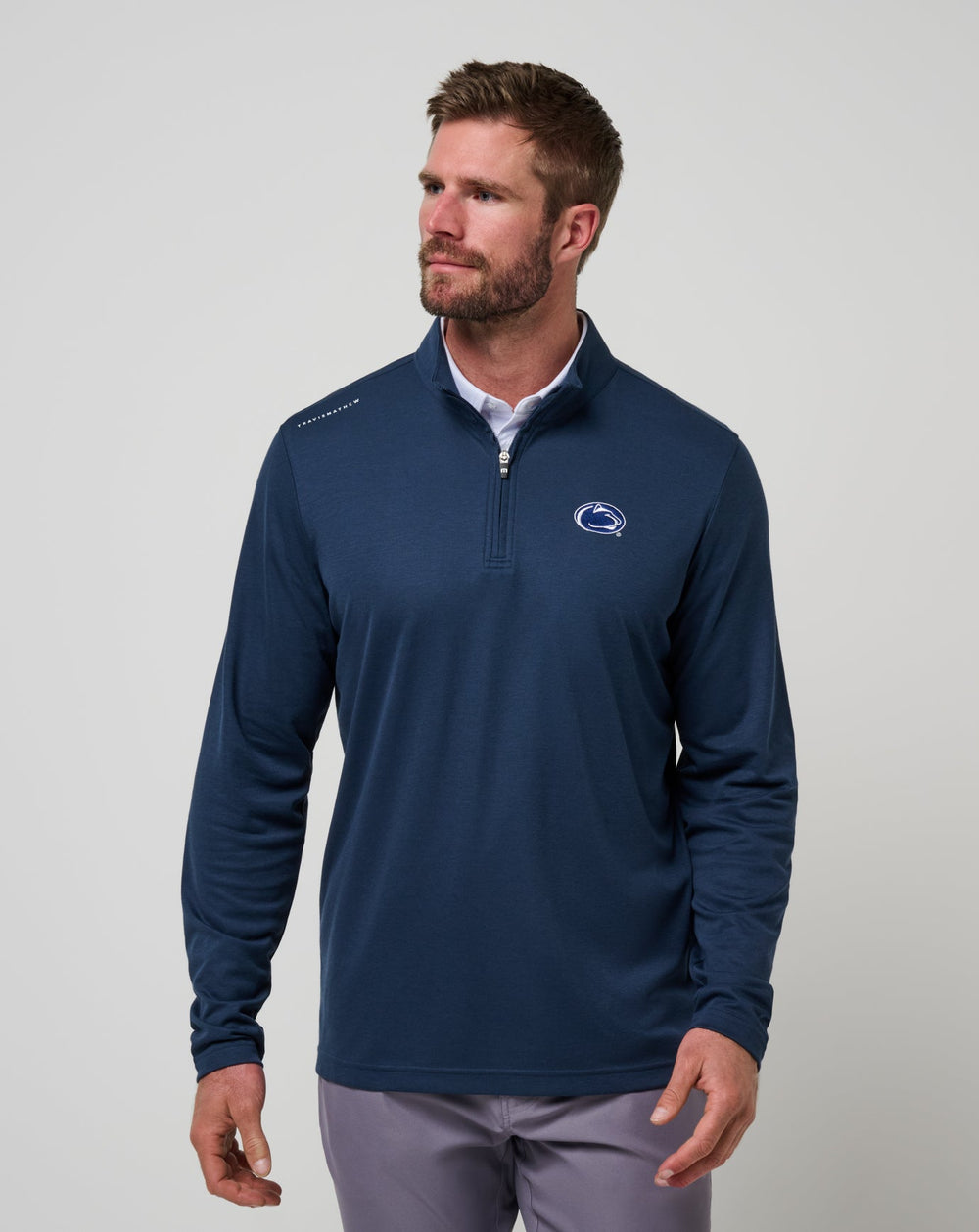 PSU Time To Tailgate Quarter Zip| Travis Mathew