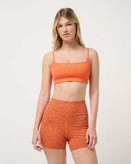 Ablaze Ribbed Bra Top| Travis Mathew