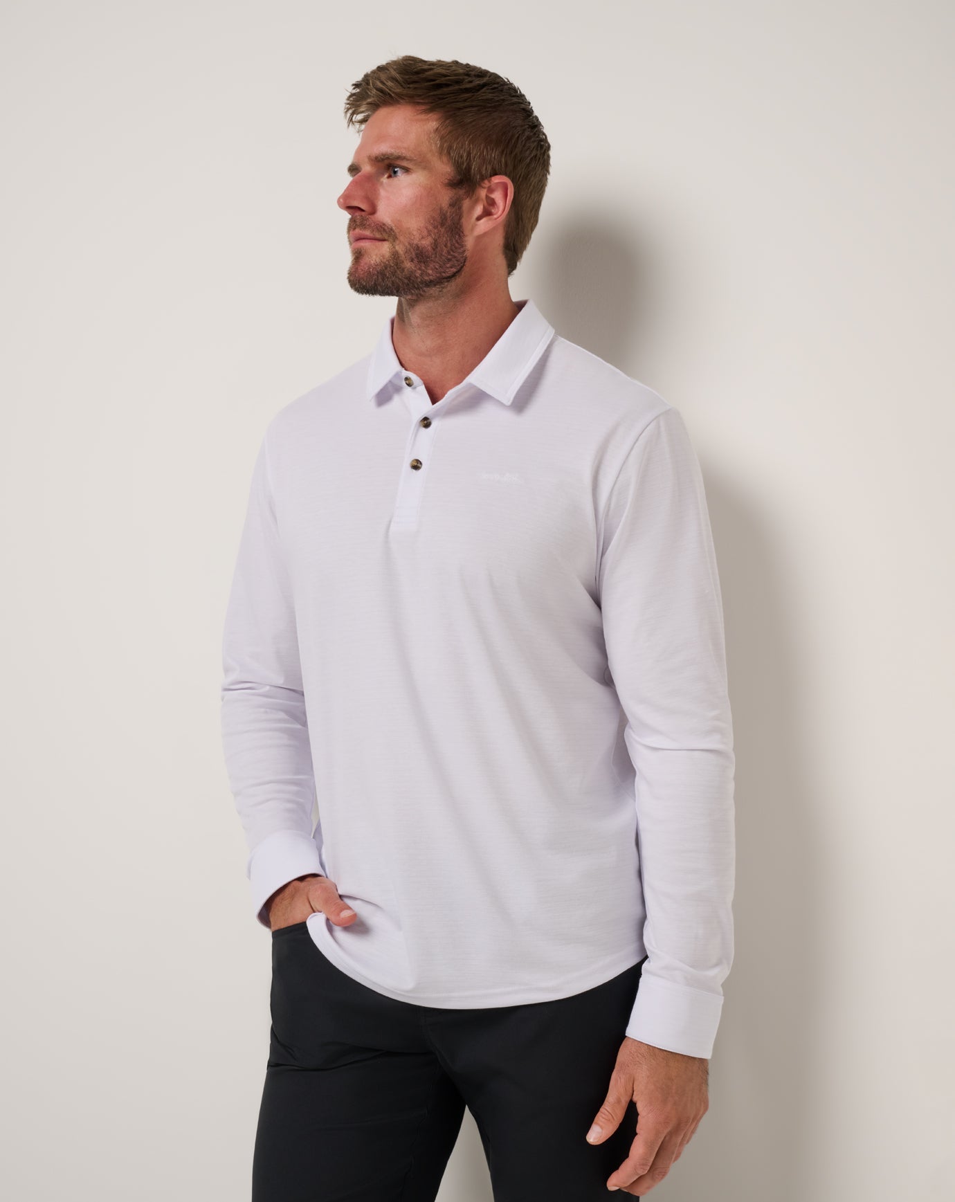 The Zinna 2.0 Long Sleeve Polo| Travis Mathew