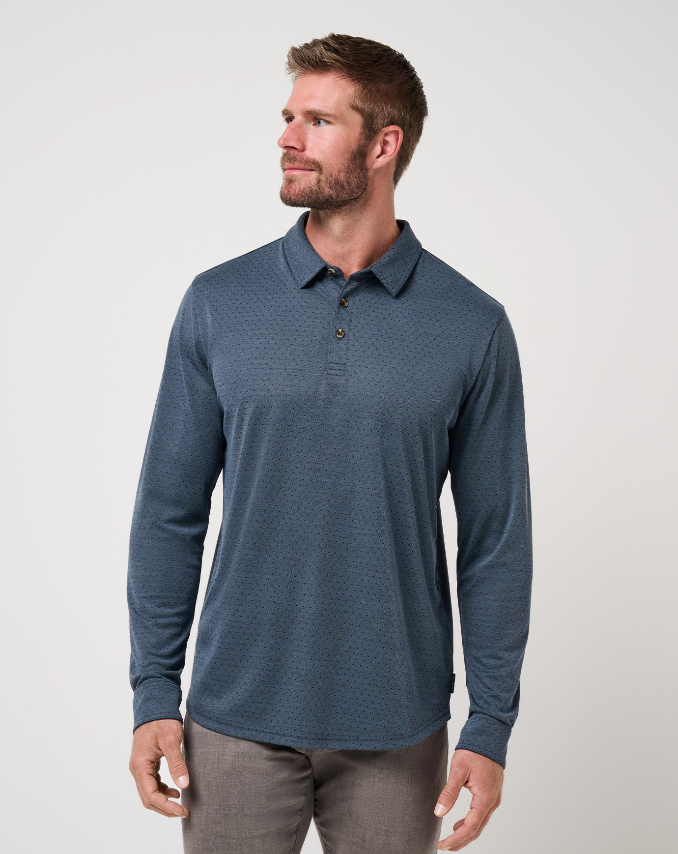 Handsome Town Long Sleeve Polo| Travis Mathew