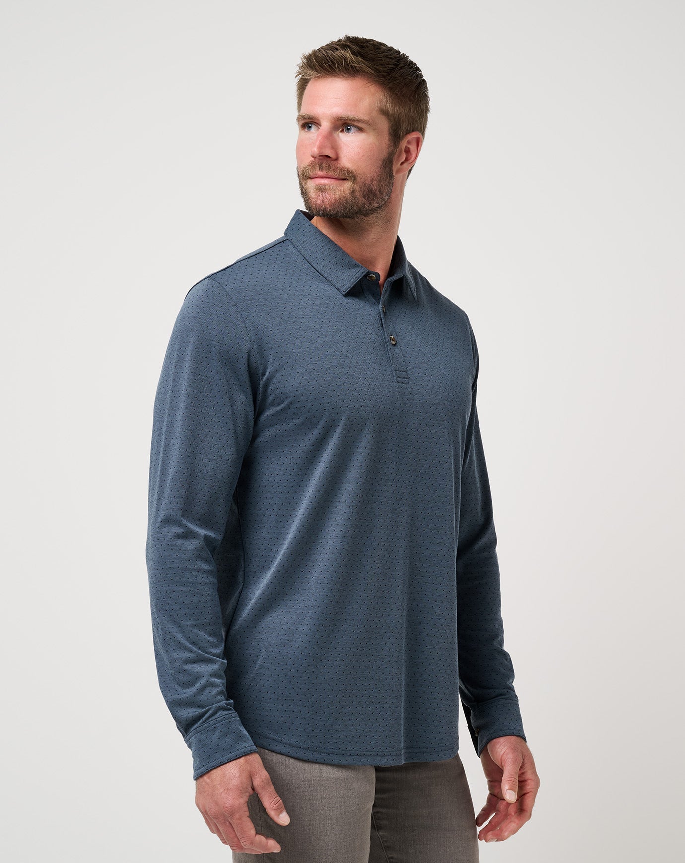 Handsome Town Long Sleeve Polo| Travis Mathew