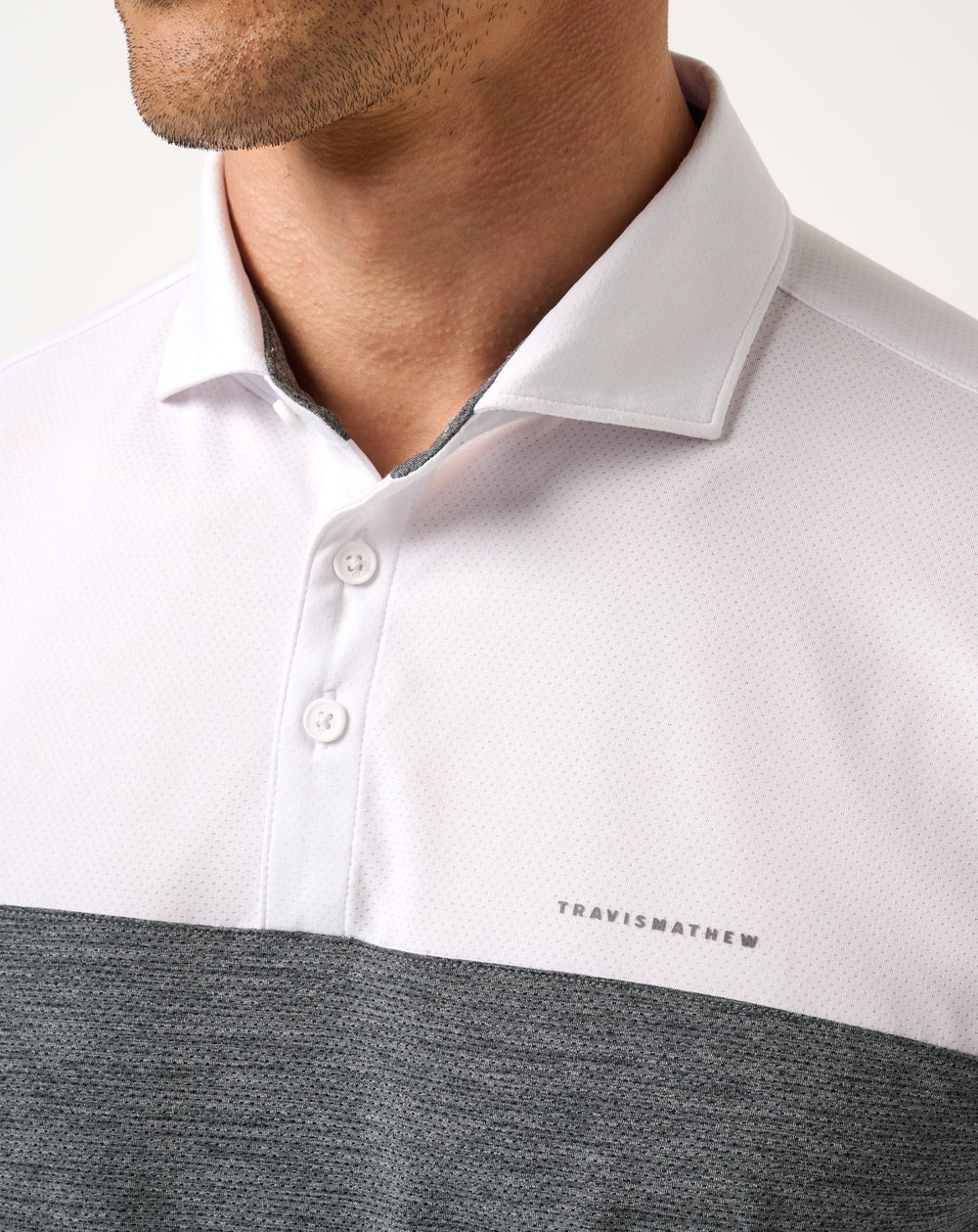 Heater Pro Color Block Polo| Travis Mathew