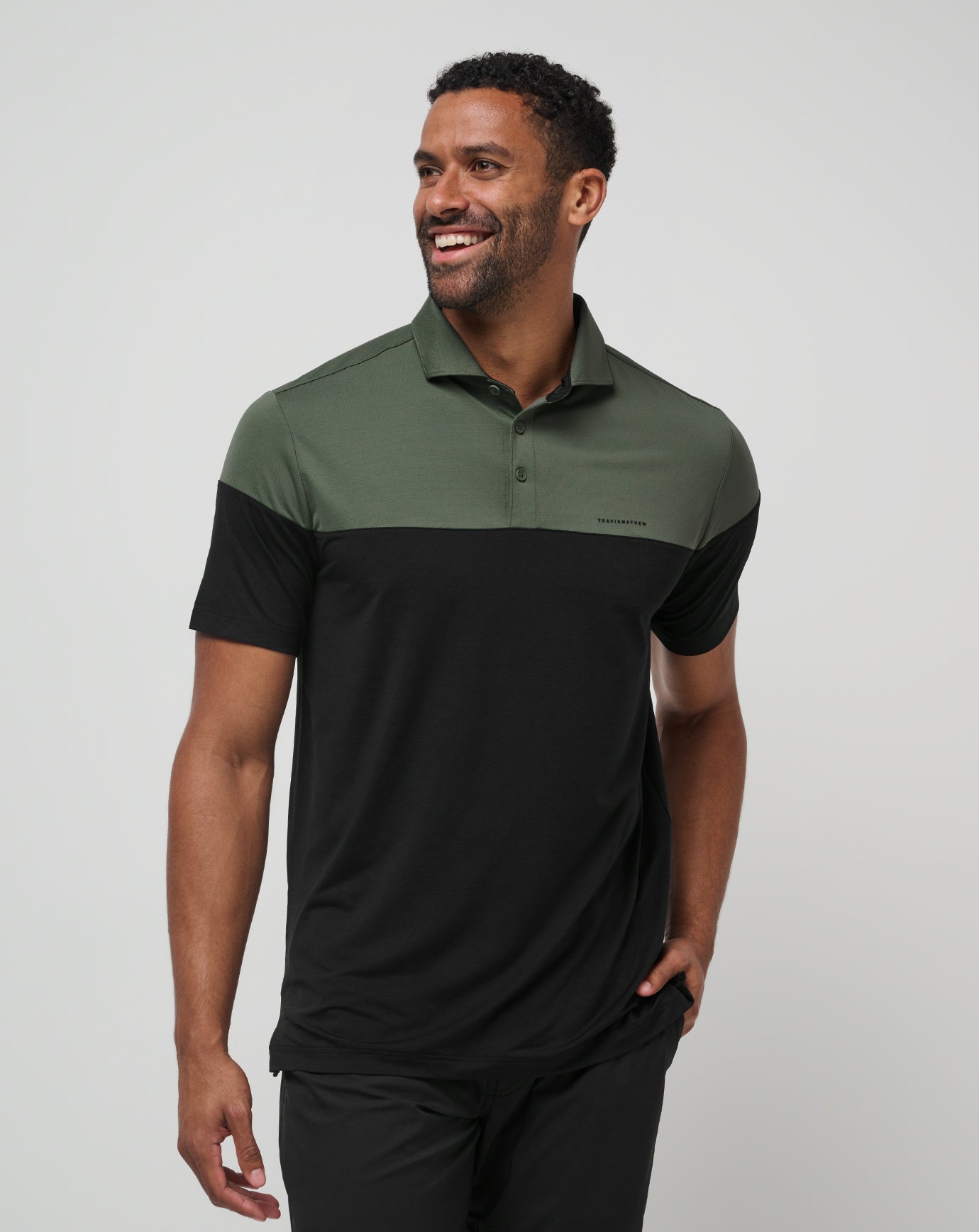 Heater Pro Color Block Polo| Travis Mathew