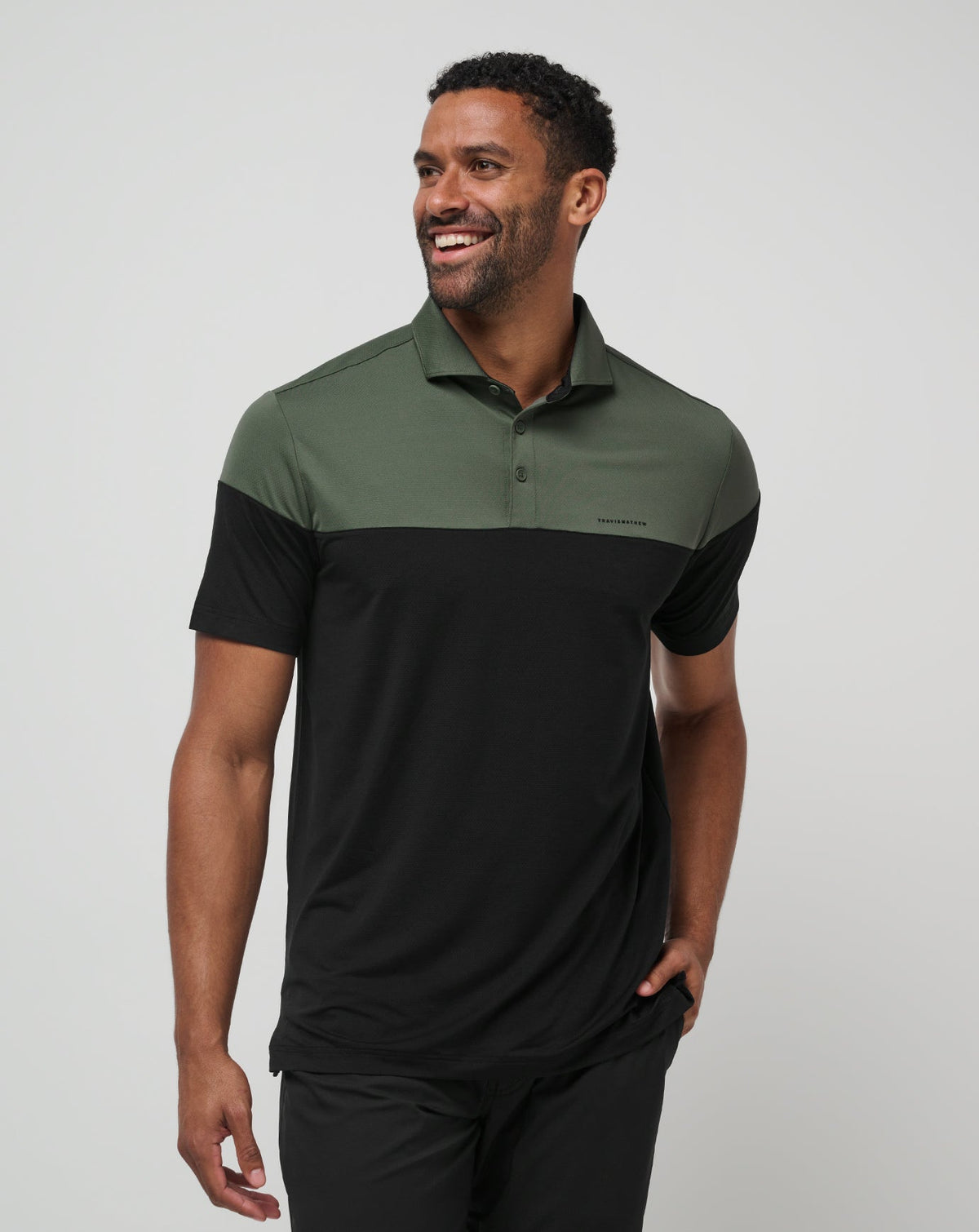 Heater Pro Color Block Polo| Travis Mathew