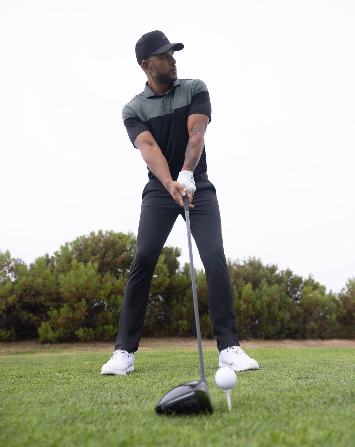 Heater Pro Color Block Polo| Travis Mathew