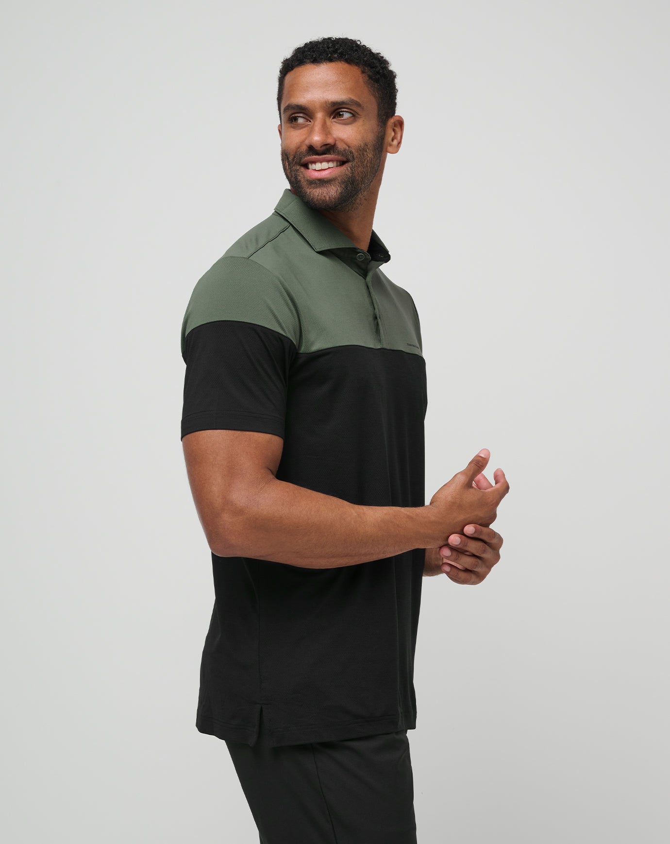Heater Pro Color Block Polo| Travis Mathew