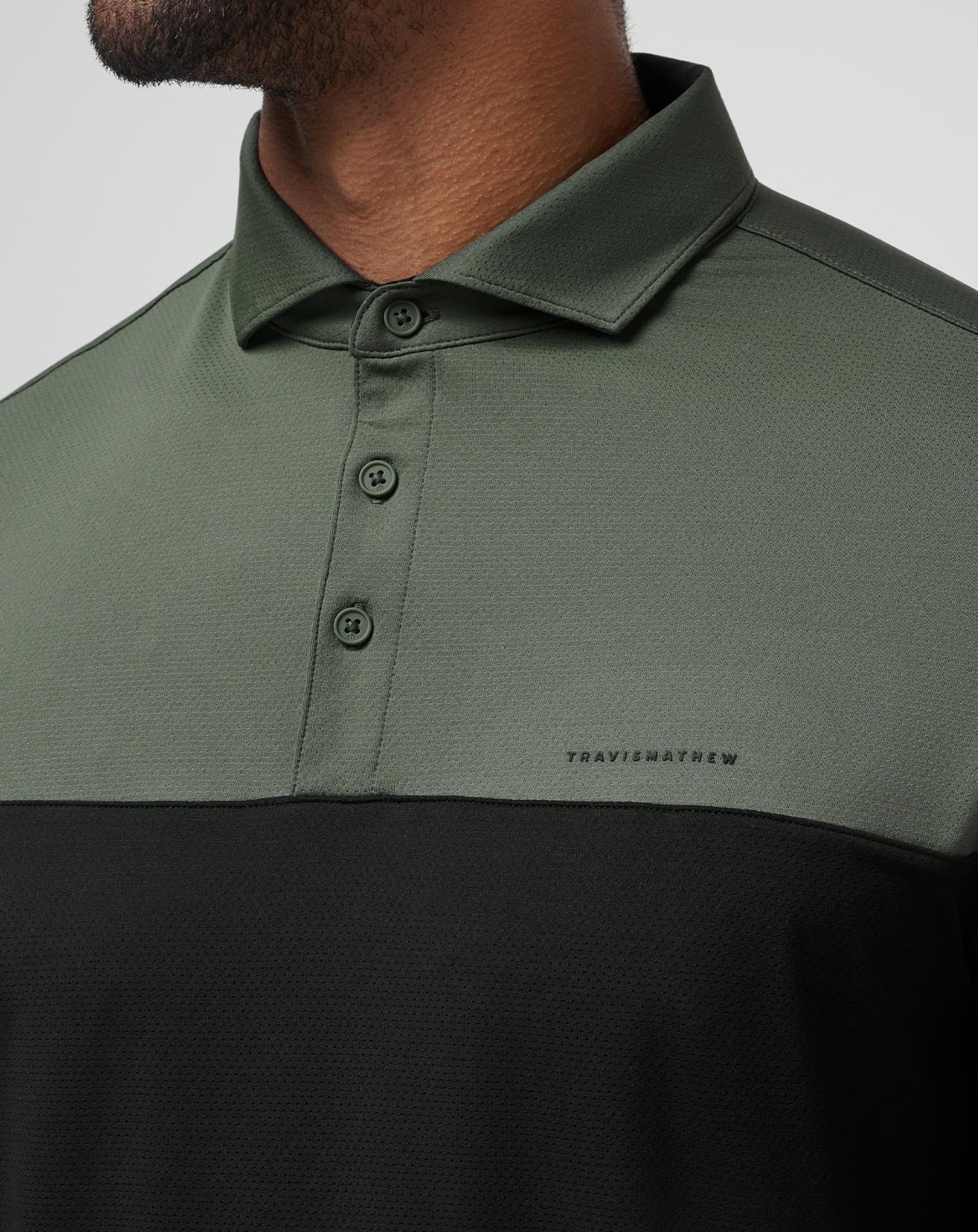 Heater Pro Color Block Polo| Travis Mathew