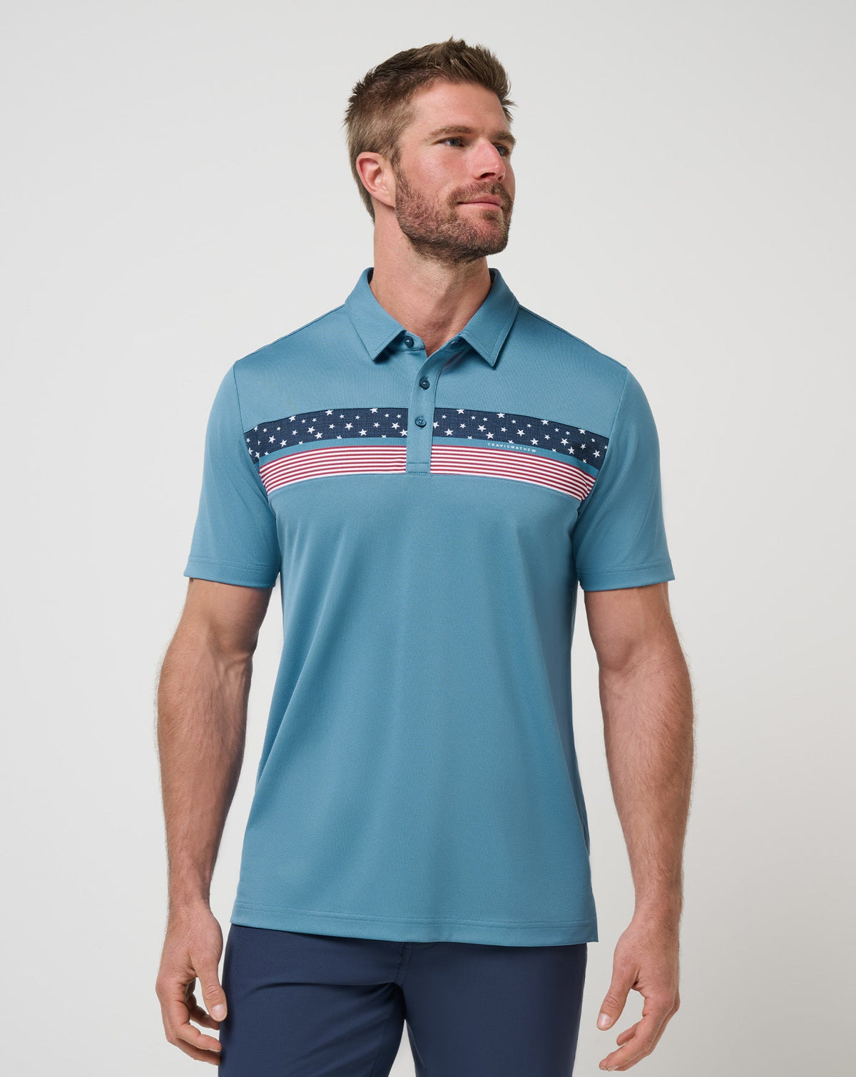 Good Good Patriot Polo| Travis Mathew