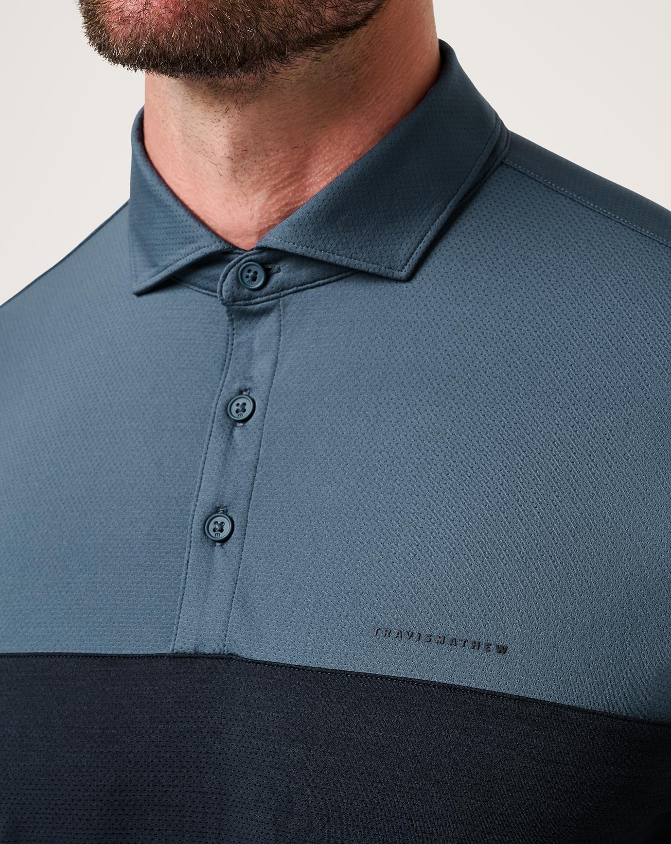Heater Pro Color Block Polo| Travis Mathew