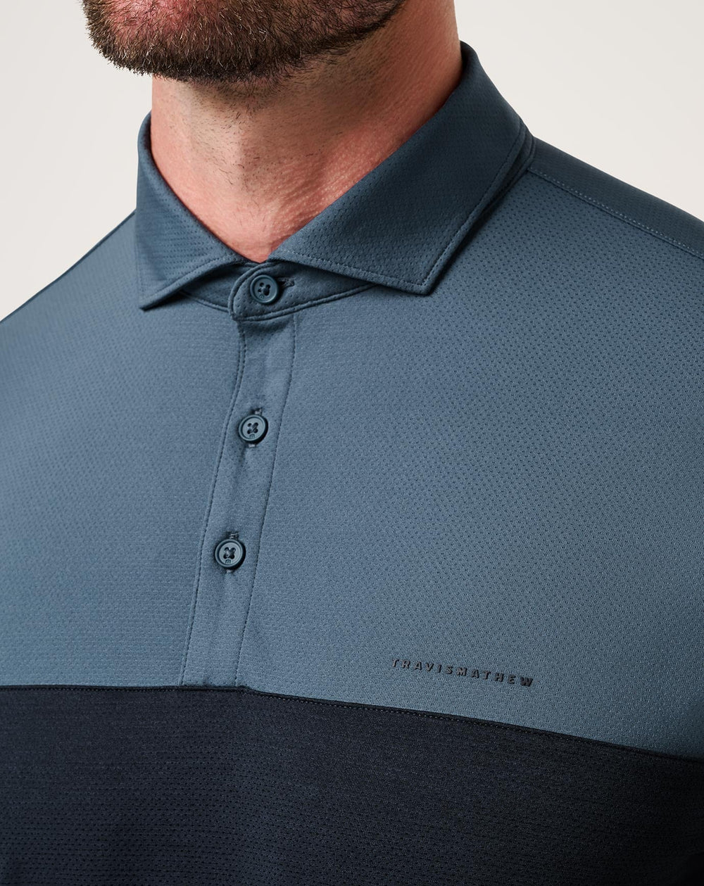 Heater Pro Color Block Polo| Travis Mathew
