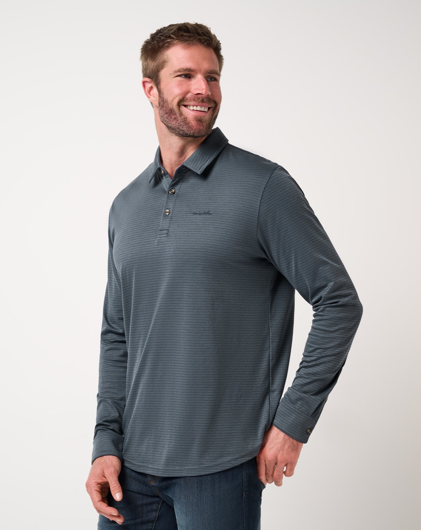 The Zinna 2.0 Long Sleeve Polo| Travis Mathew