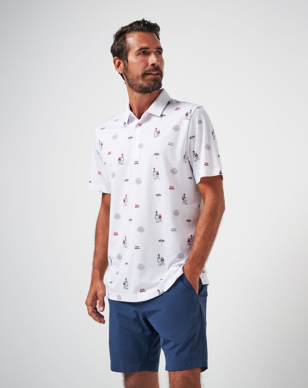 Neighborhood Party Polo| Travis Mathew
