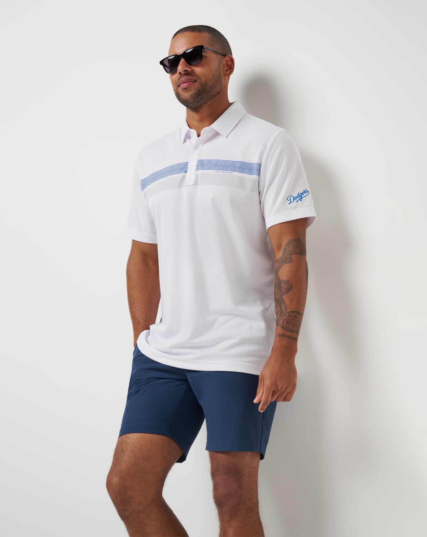 Los Angeles Dodgers Top Recruit Polo| Travis Mathew