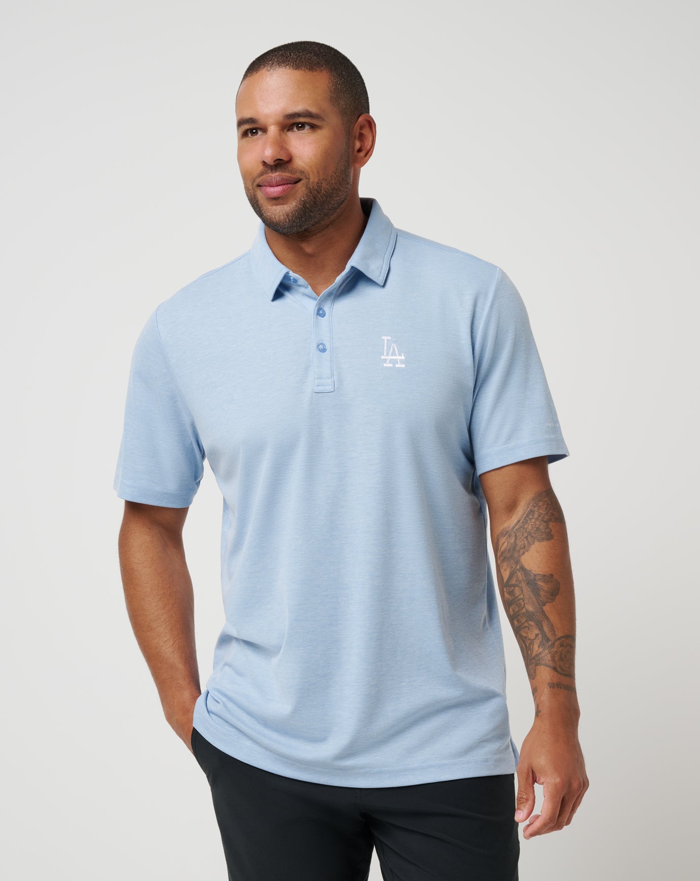 Los Angeles Dodgers Playoff Pitch Polo| Travis Mathew