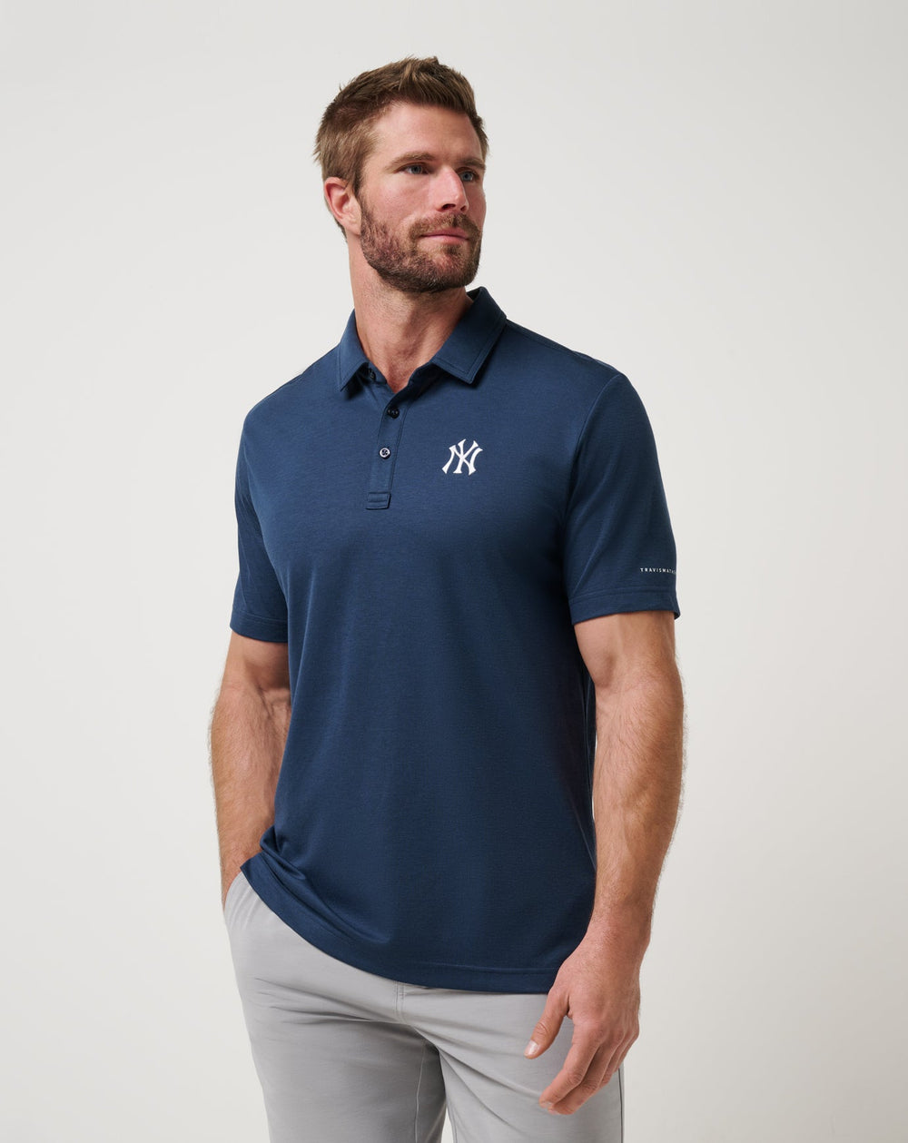 New York Yankees Playoff Pitch Polo| Travis Mathew