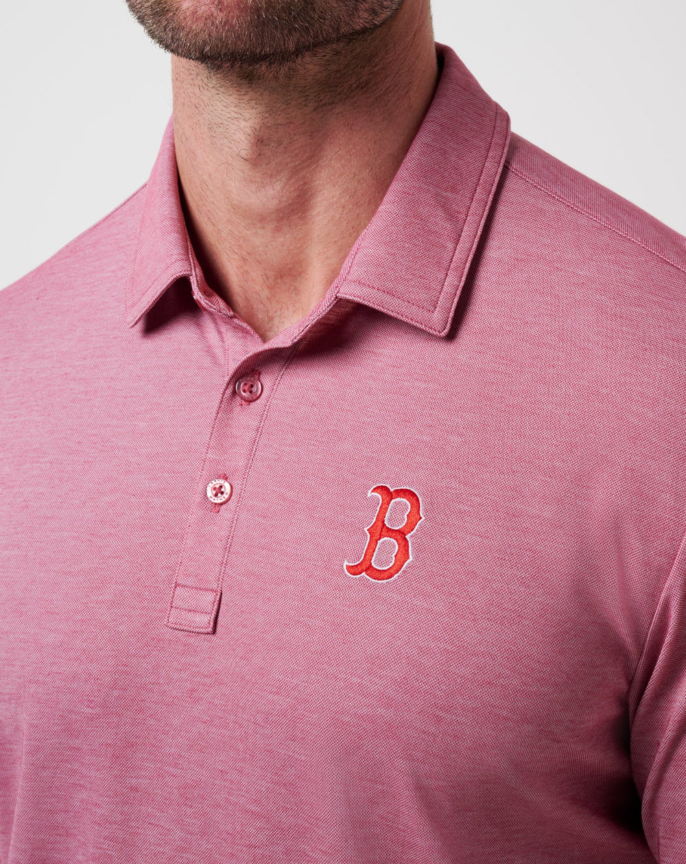 Boston Red Sox Playoff Pitch Polo| Travis Mathew