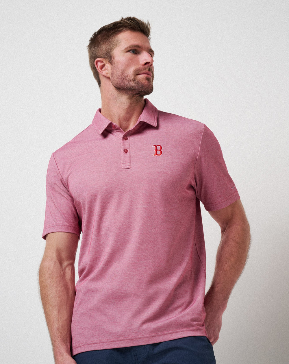 Boston Red Sox Playoff Pitch Polo| Travis Mathew