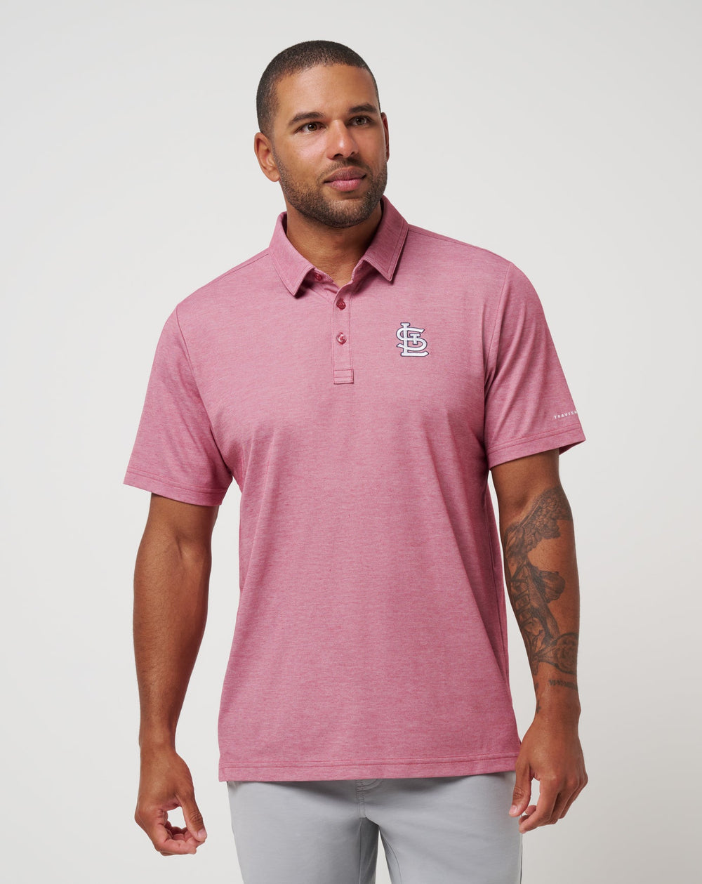 St Louis Cardinals Playoff Pitch Polo| Travis Mathew