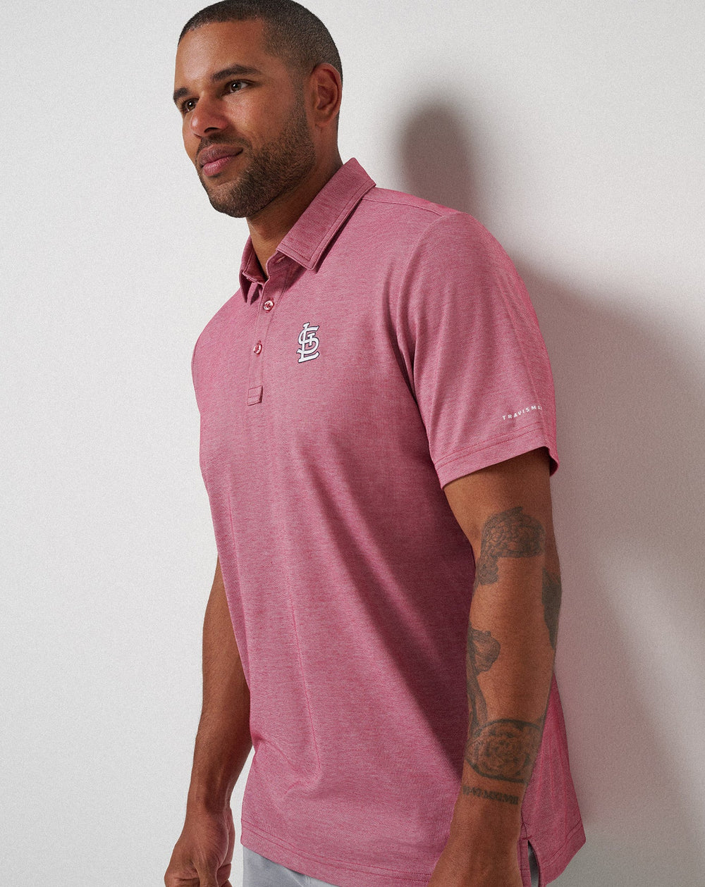 St Louis Cardinals Playoff Pitch Polo| Travis Mathew
