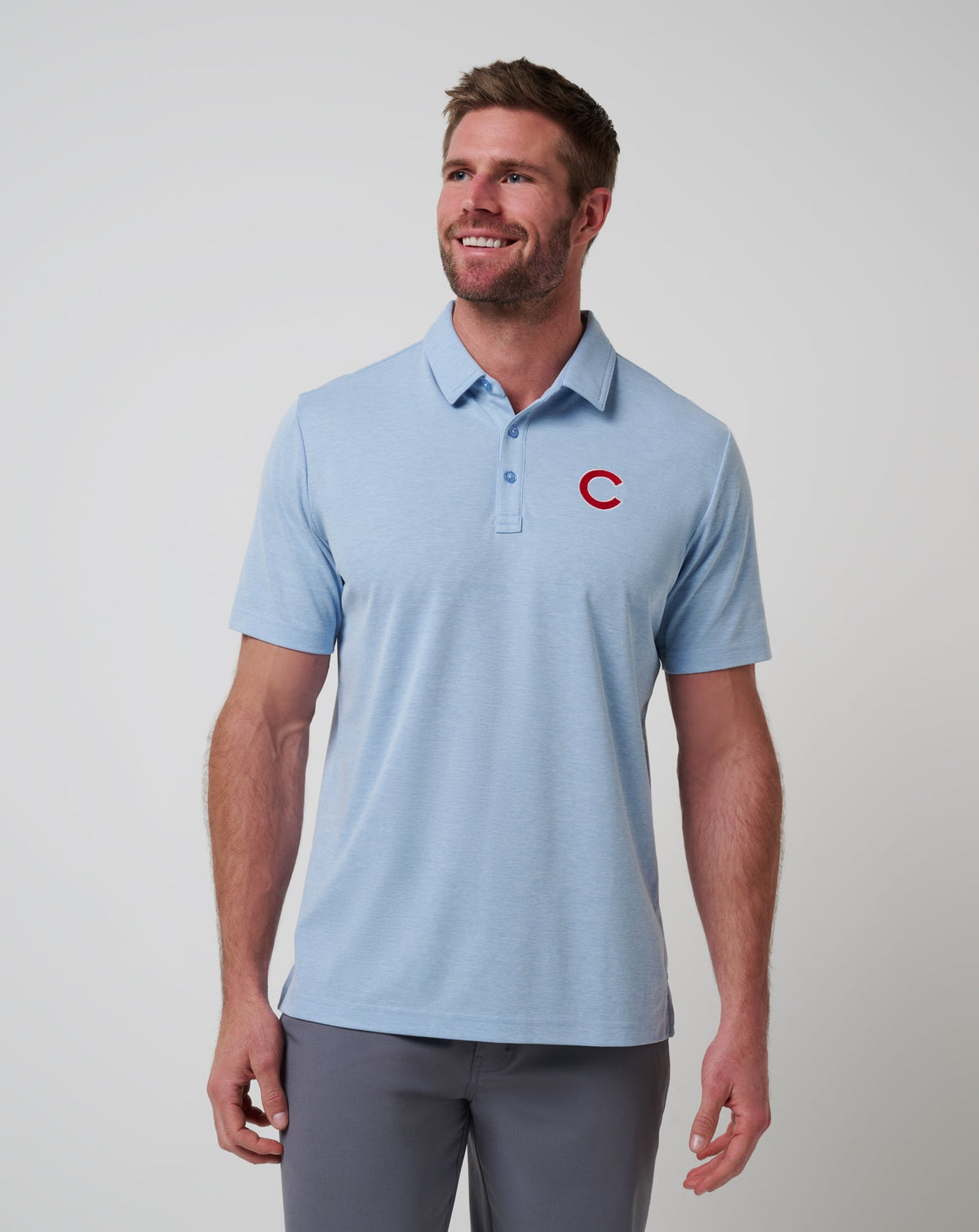 Chicago Cubs Playoff Pitch Polo| Travis Mathew