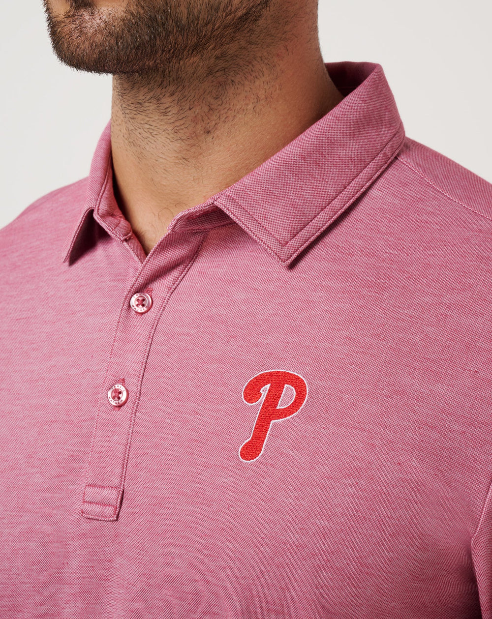 Philadelphia Phillies Playoff Pitch Polo| Travis Mathew