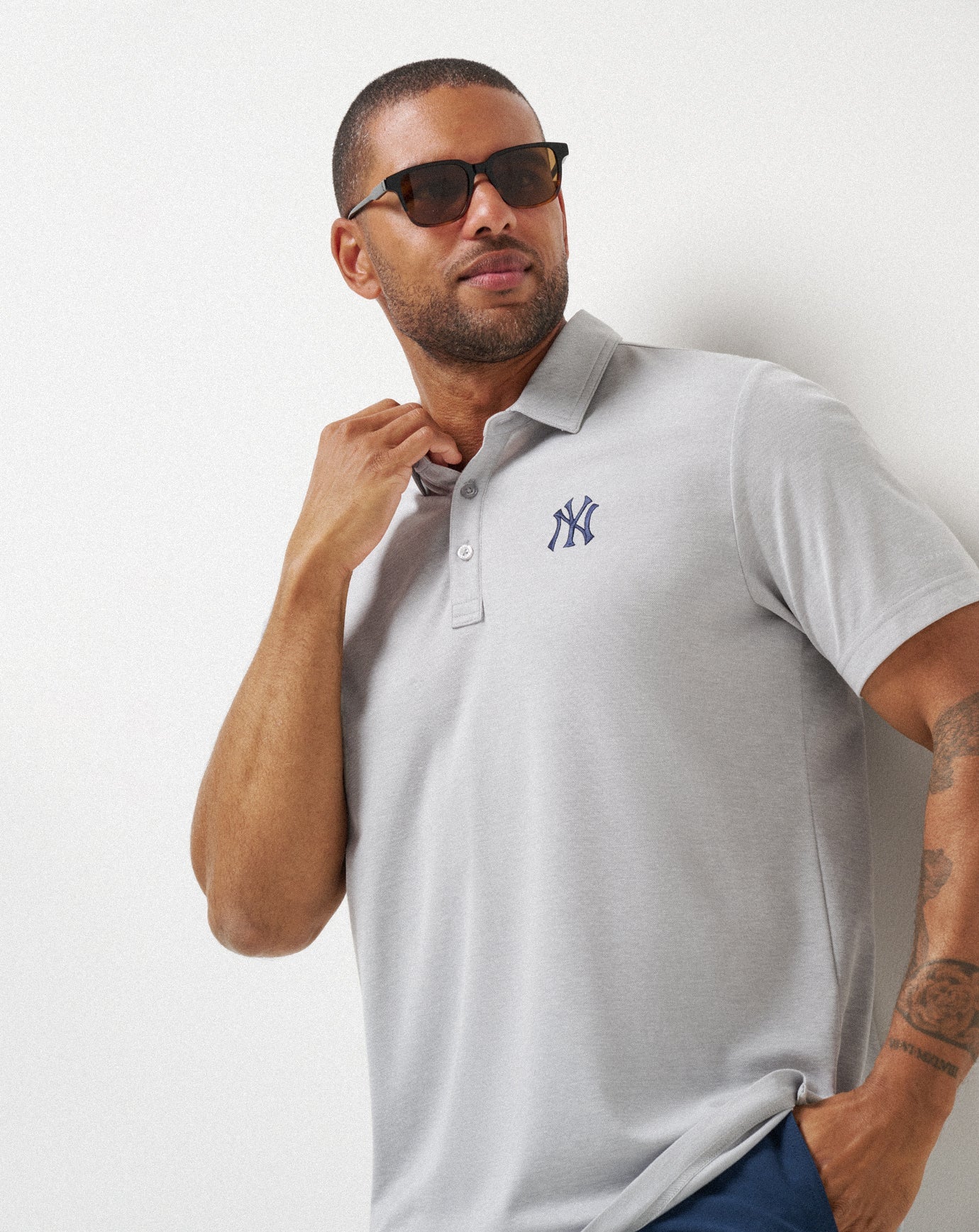 New York Yankees Playoff Pitch Polo| Travis Mathew
