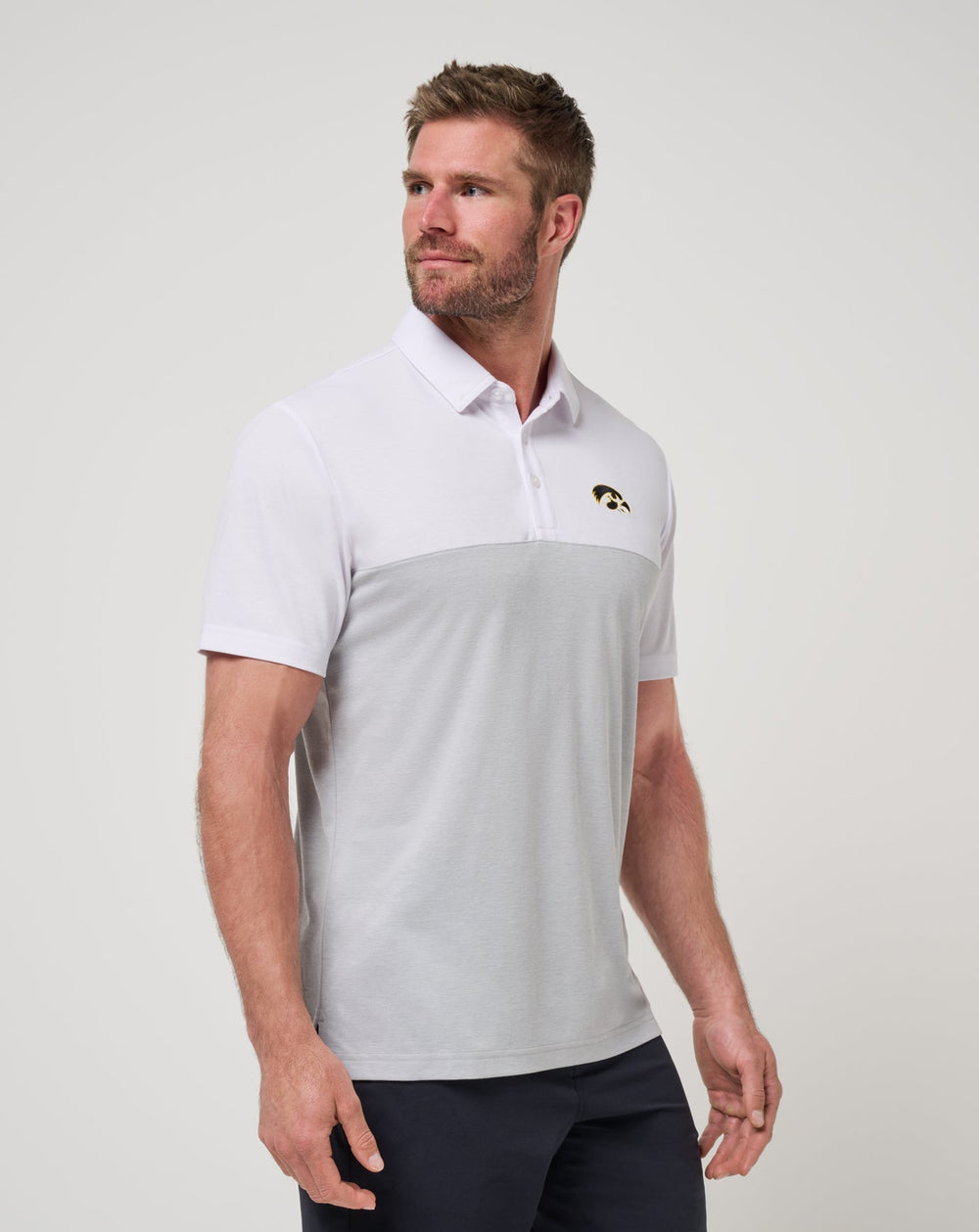 Iowa Drop Back Polo| Travis Mathew