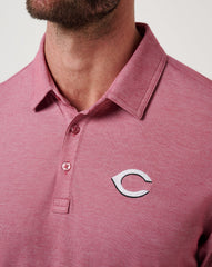 Cincinnati Reds Playoff Pitch Polo| Travis Mathew
