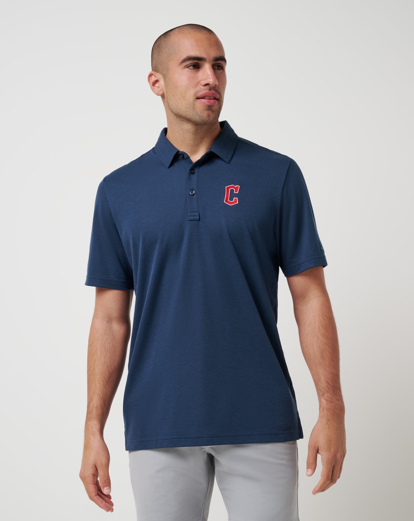 Cleveland Guardians Playoff Pitch Polo| Travis Mathew