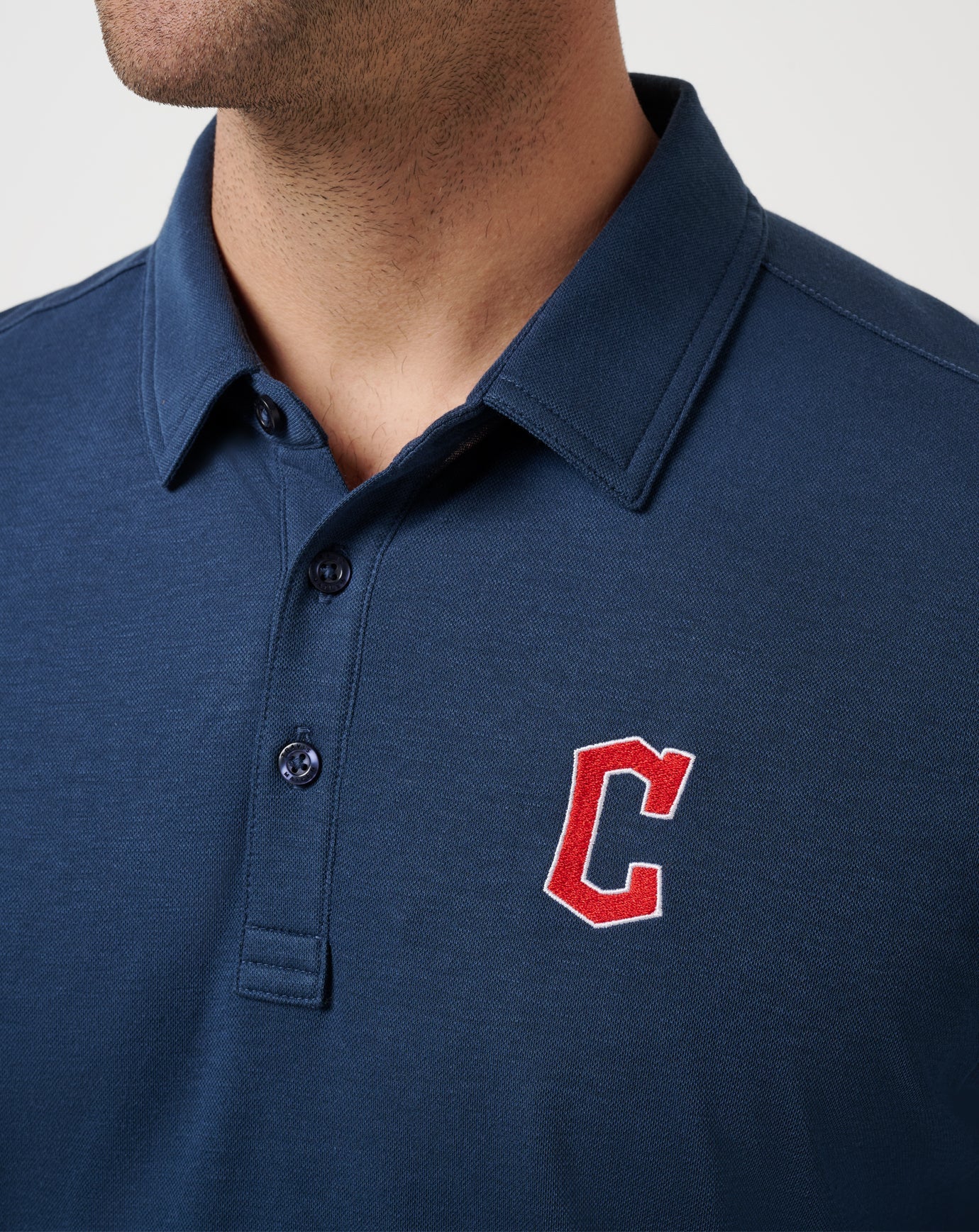 Cleveland Guardians Playoff Pitch Polo| Travis Mathew