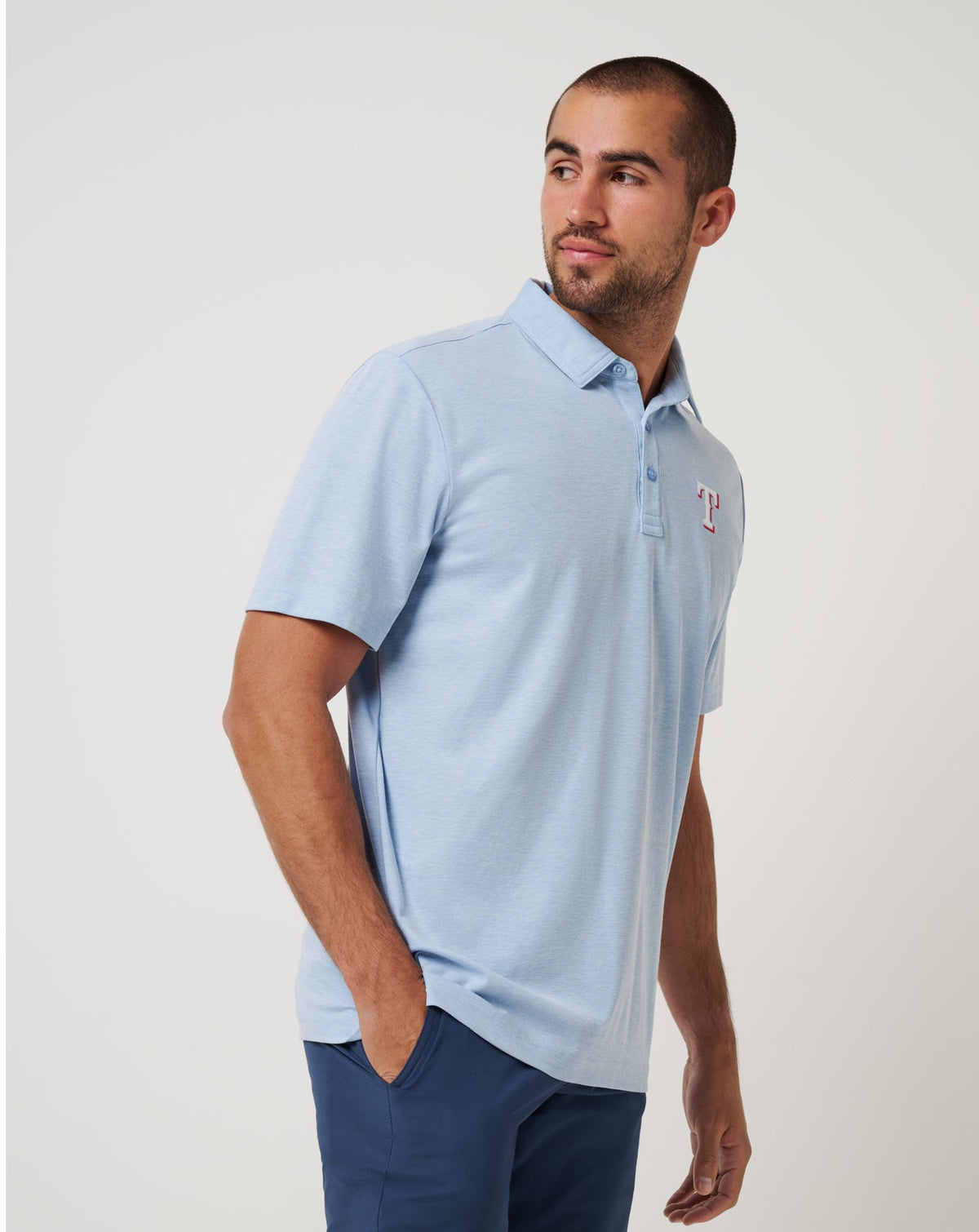 Texas Rangers Playoff Pitch Polo| Travis Mathew
