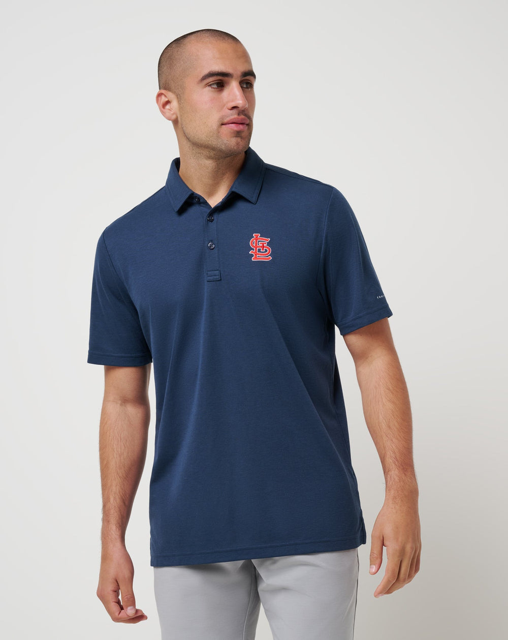 St Louis Cardinals Playoff Pitch Polo| Travis Mathew