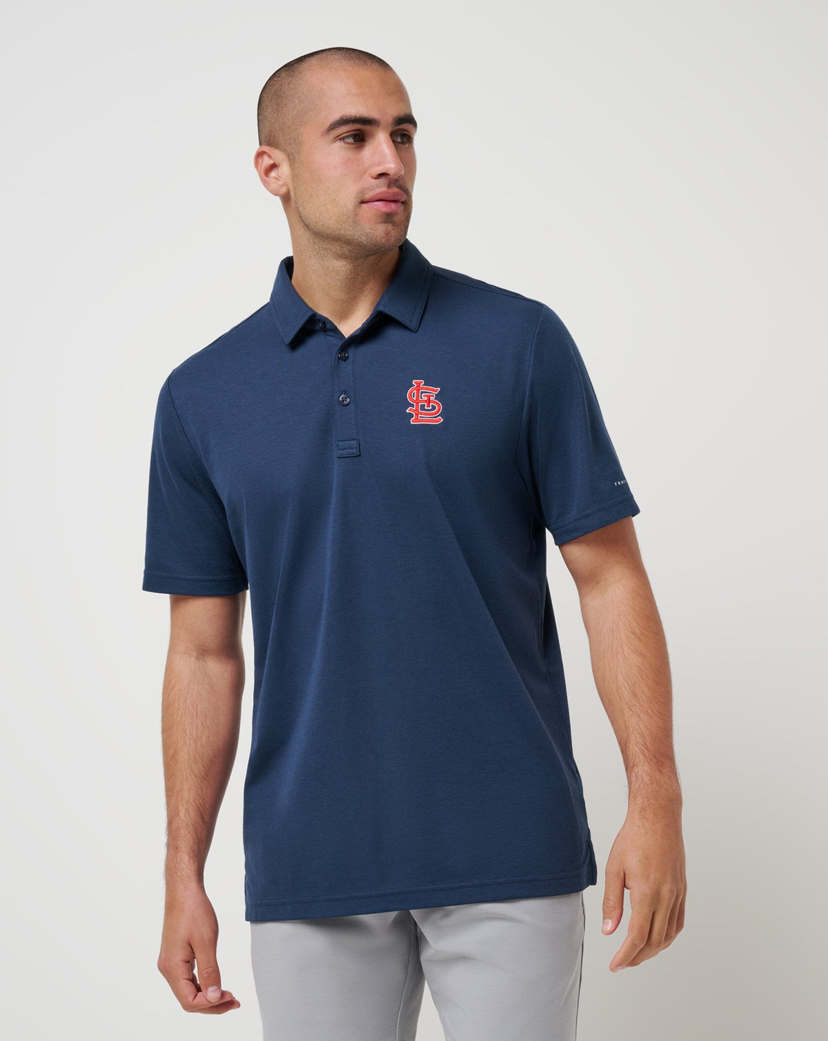 St Louis Cardinals Playoff Pitch Polo| Travis Mathew