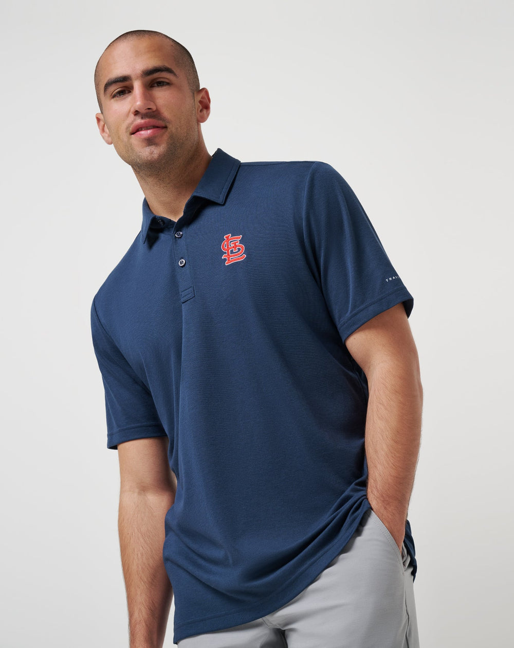 St Louis Cardinals Playoff Pitch Polo| Travis Mathew