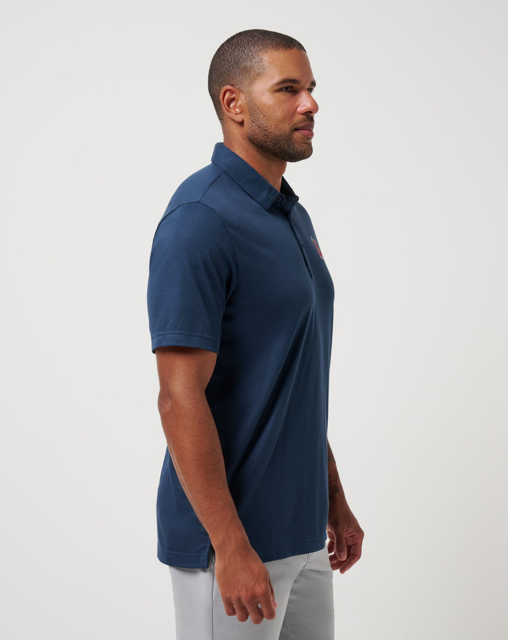 Los Angeles Angels Playoff Pitch Polo| Travis Mathew