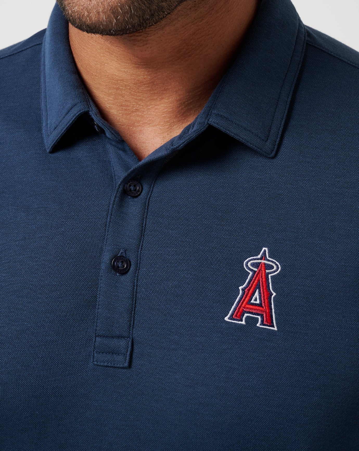 Los Angeles Angels Playoff Pitch Polo| Travis Mathew
