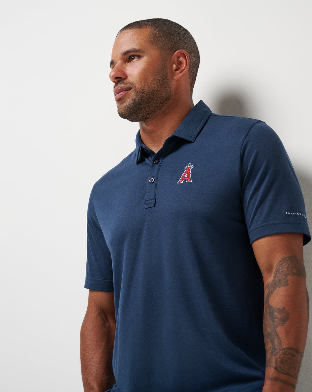 Los Angeles Angels Playoff Pitch Polo| Travis Mathew