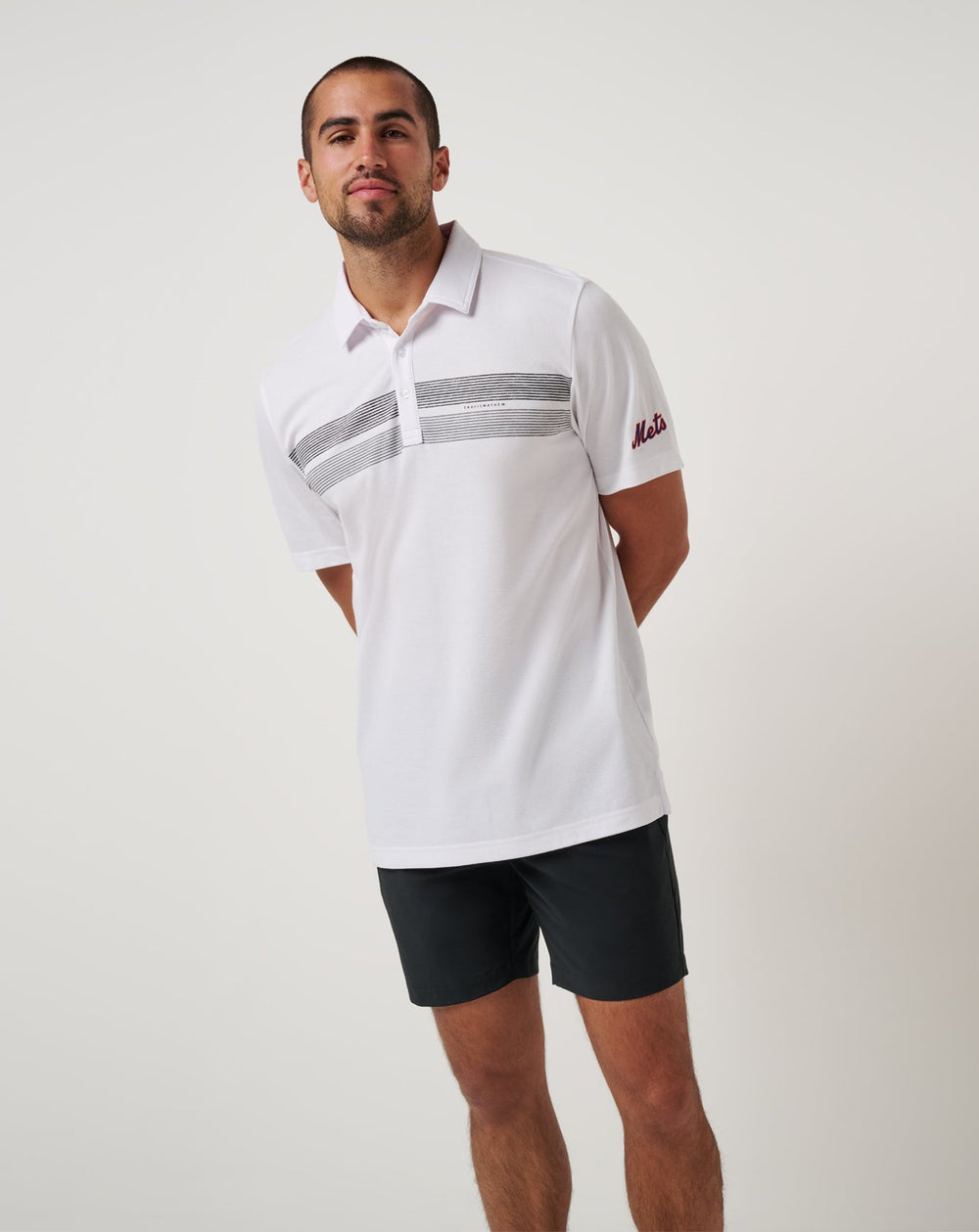 New York Mets Top Recruit Polo| Travis Mathew