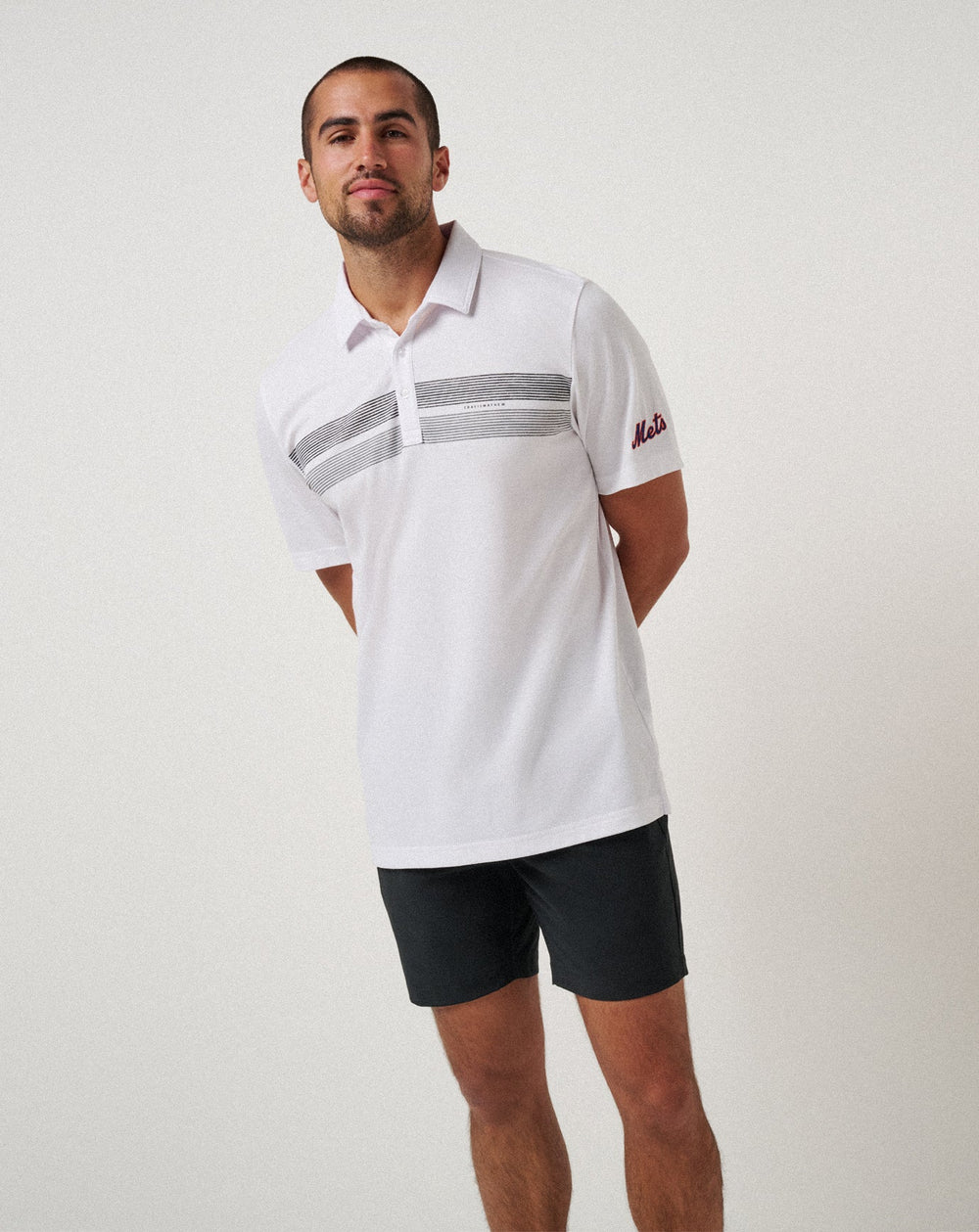 New York Mets Top Recruit Polo| Travis Mathew