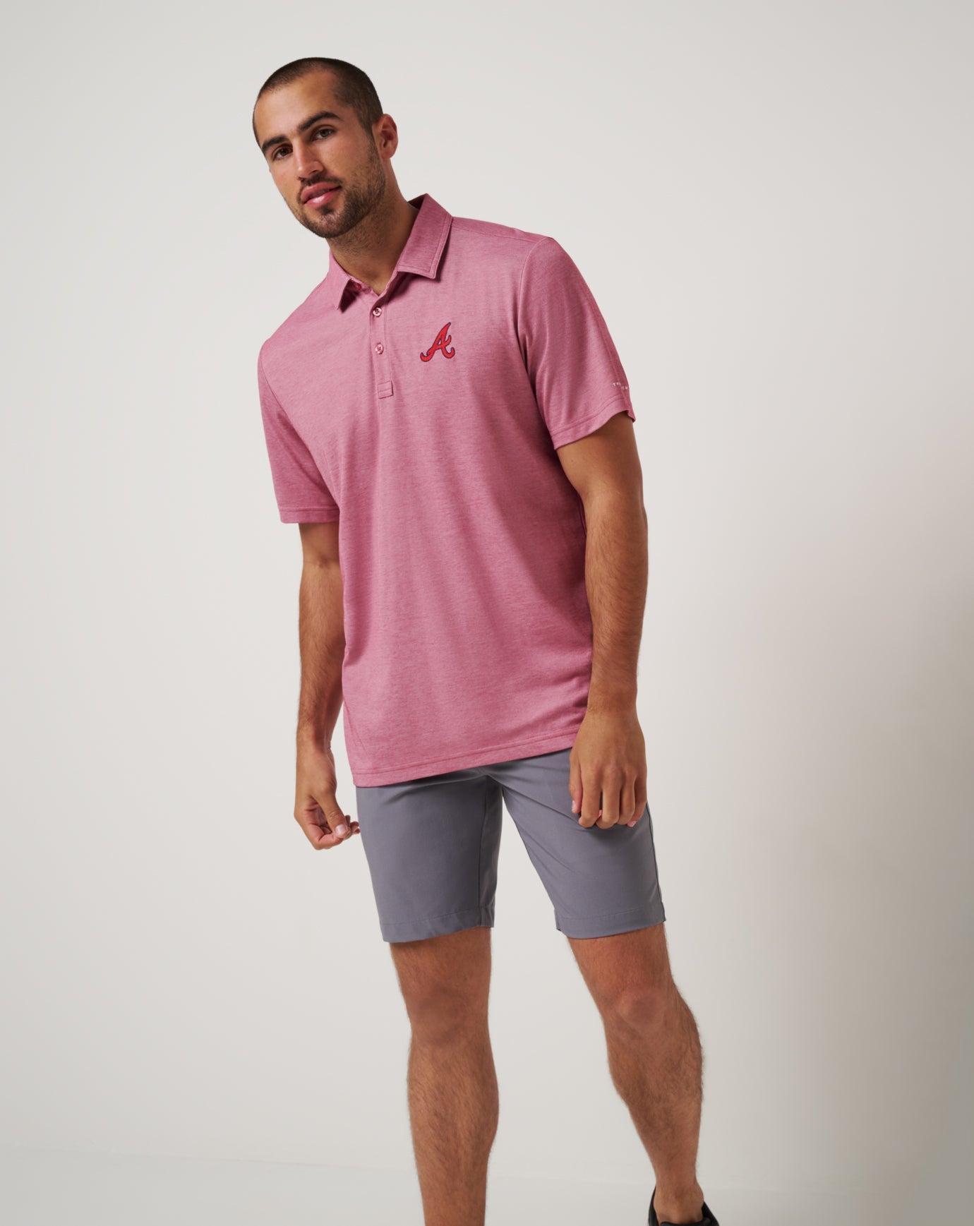 Atlanta Braves Playoff Pitch Polo| Travis Mathew